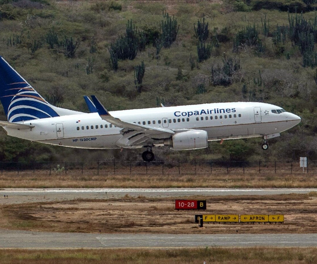 Avión de Copa Airlines